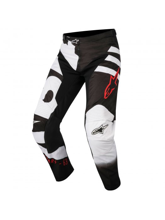 Панталон ALPINESTARS RACER BRAAP BLACK/WHITE/RED